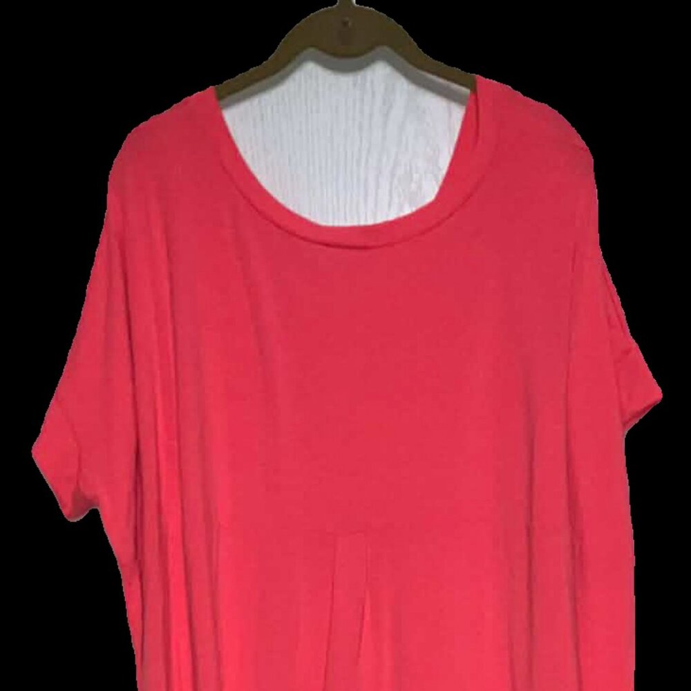 Zenana 3X Maxi Dress Coral